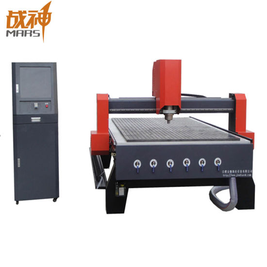 Máquina de grabado de madera de enrutador CNC / máquina de muebles de panel